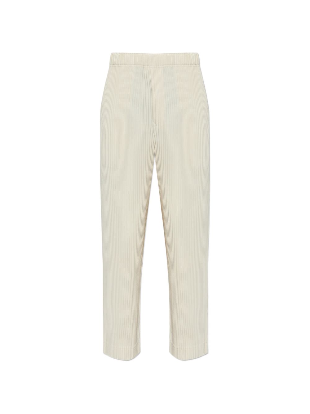 Homme Plisse Issey Miyake Trousers Beige Poyester