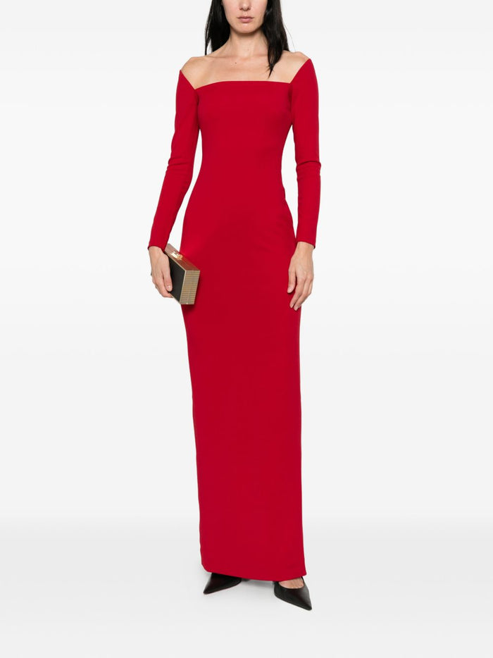 Solace London Dresses Rosso Polyester