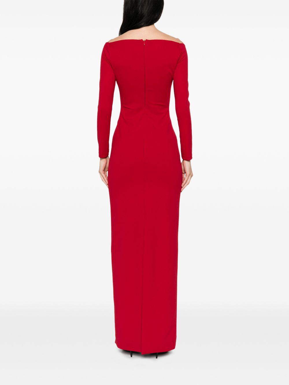 Solace London Dresses Rosso Polyester