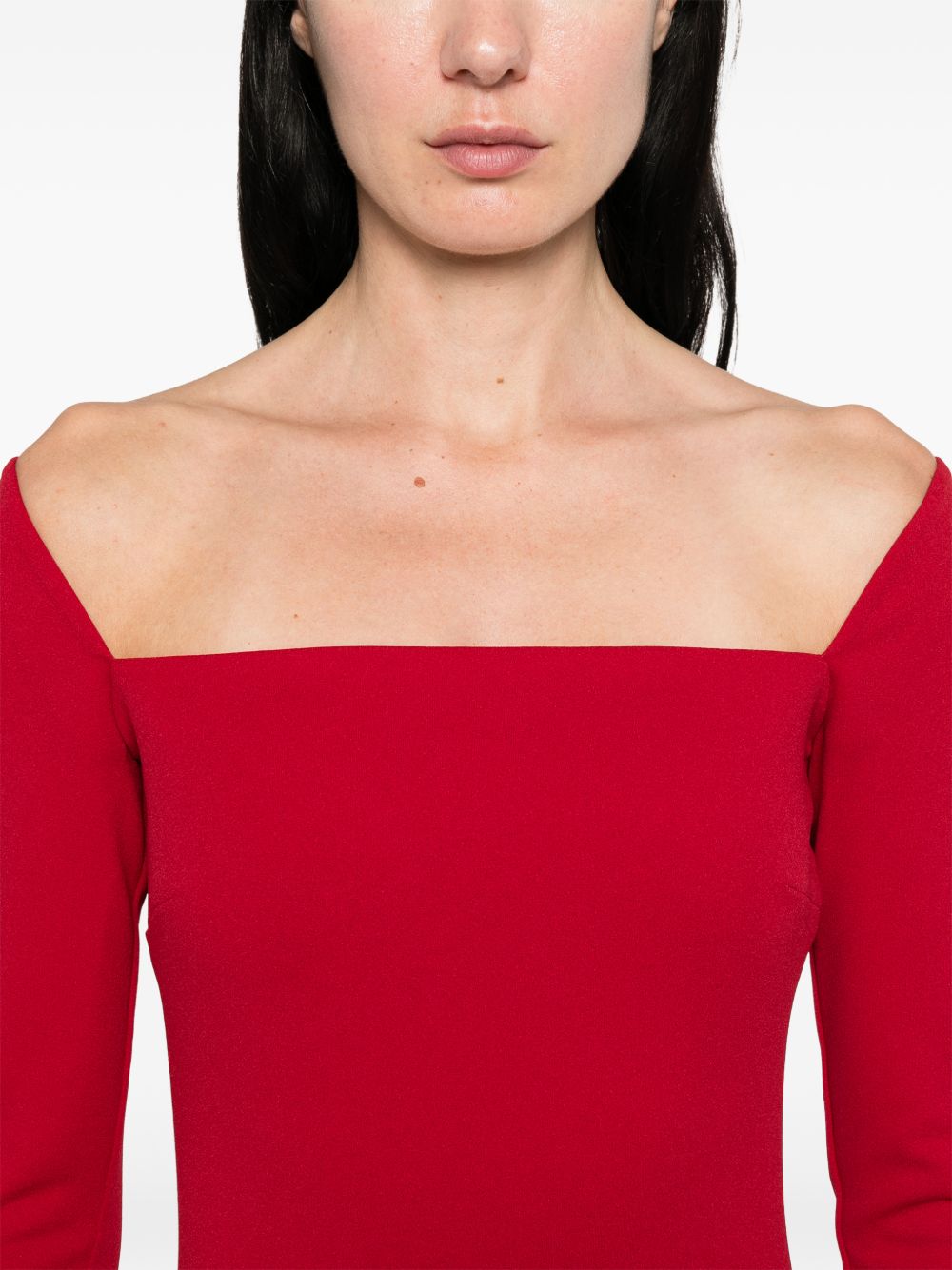 Solace London Dresses Rosso Polyester