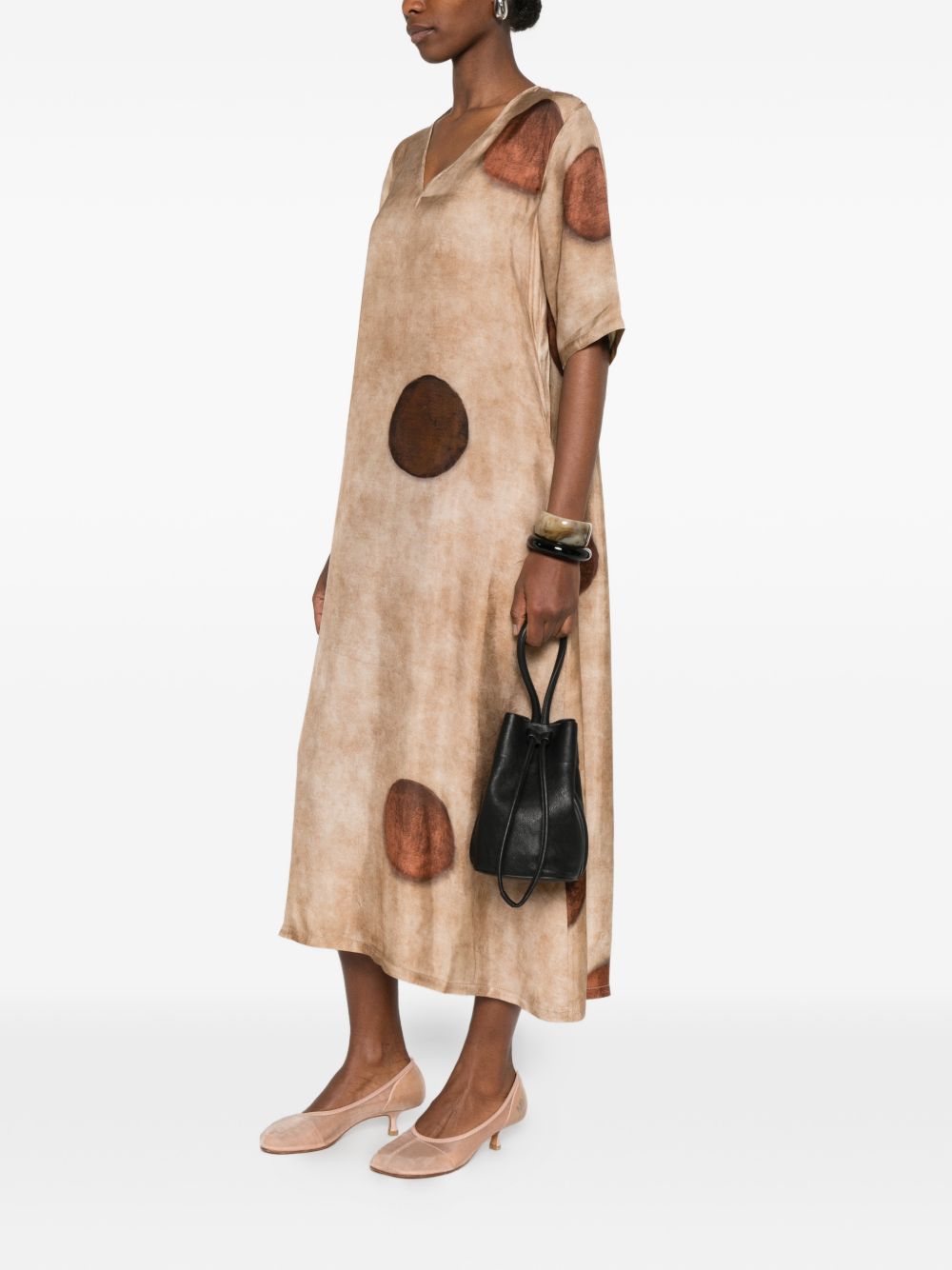 Uma Wang Dresses Brown Viscose