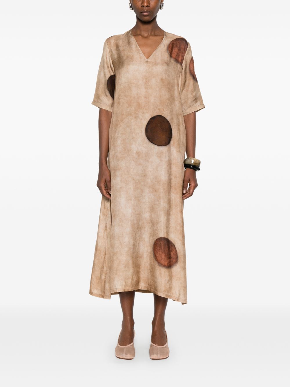 Uma Wang Dresses Brown Viscose