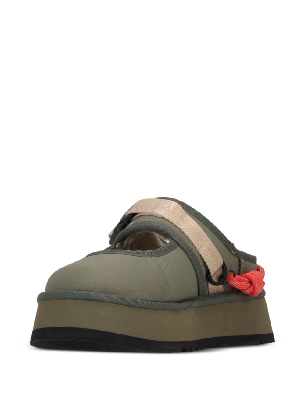 Ugg Flat Shoes Green Outer: recycled Polyester