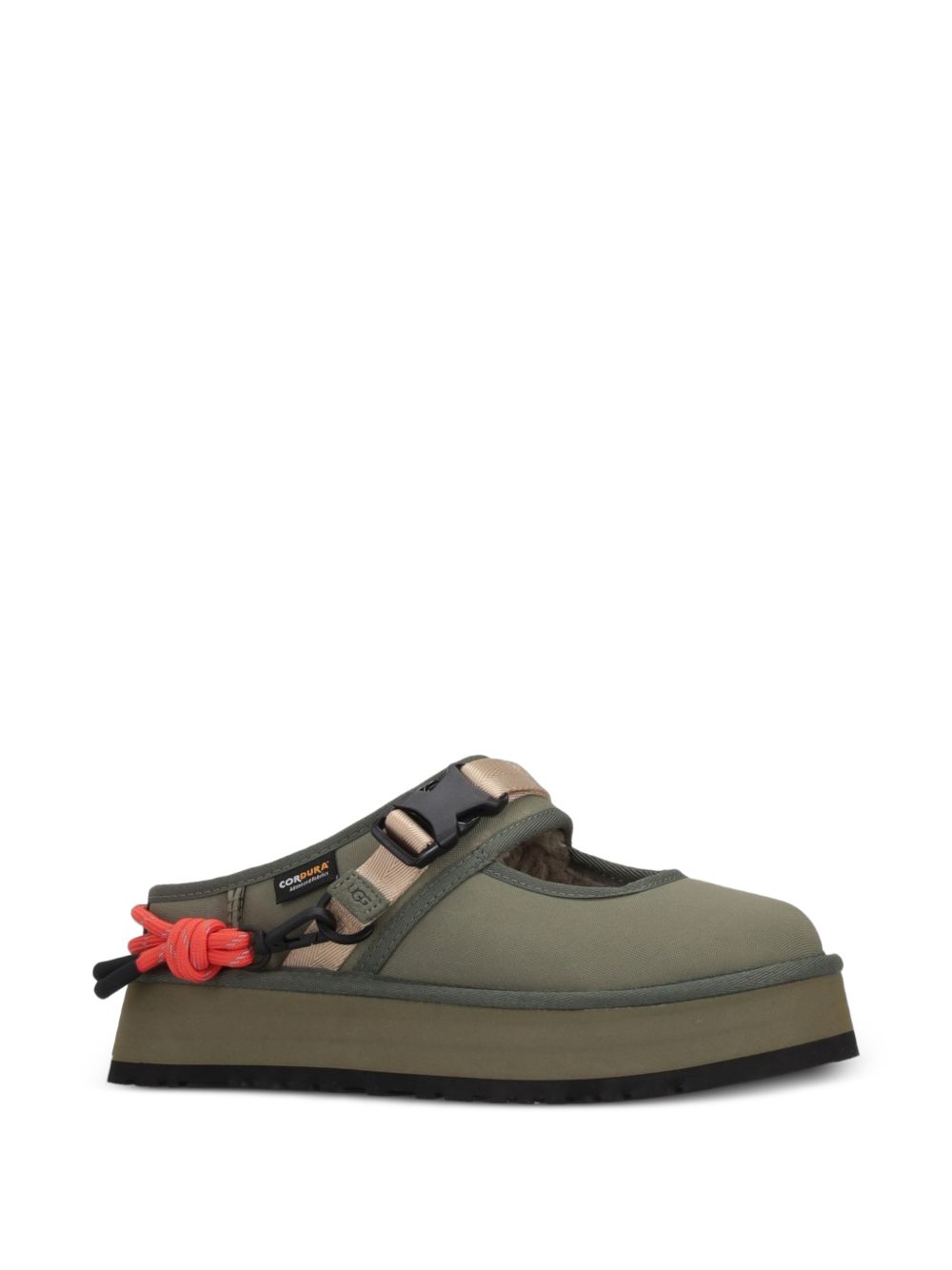 Ugg Flat Shoes Green Outer: recycled Polyester