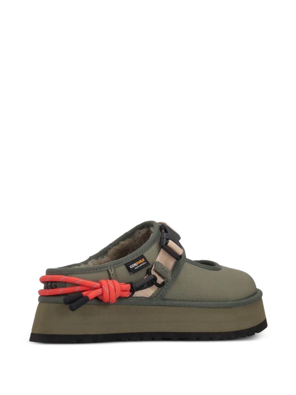 Ugg Flat Shoes Green Outer: recycled Polyester