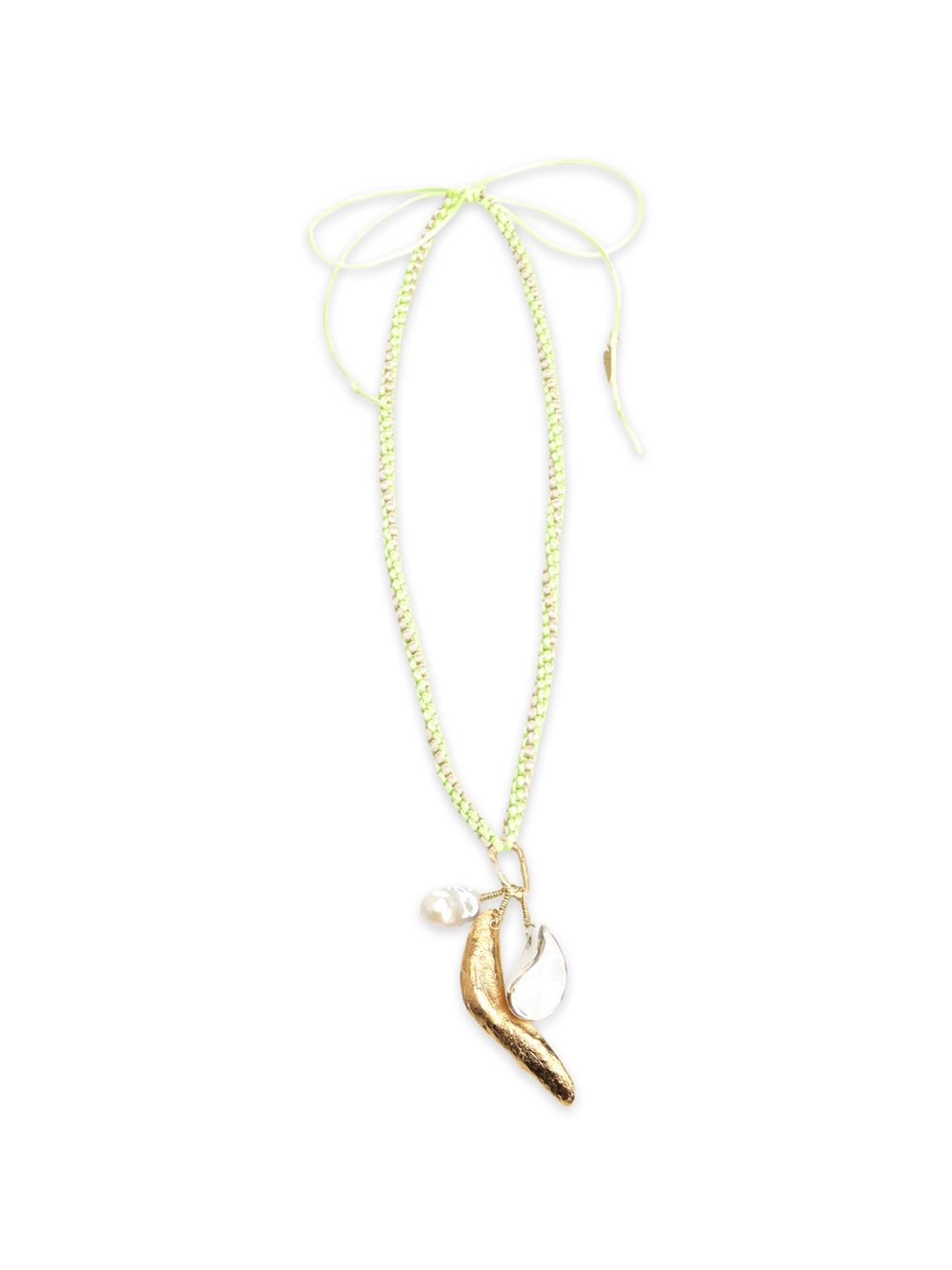 Forte Bijoux Green Brass