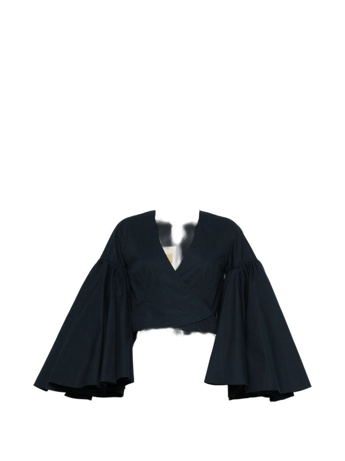 Jacquemus Top Blue Principal:cotton