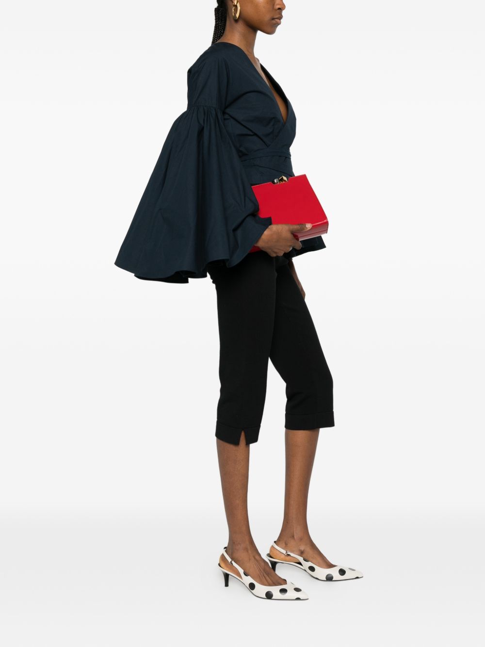 Jacquemus Top Blue Principal:cotton