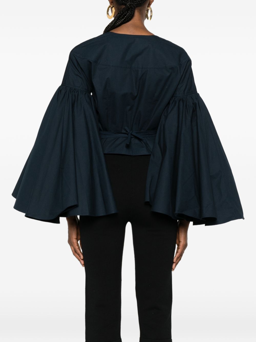 Jacquemus Top Blue Principal:cotton