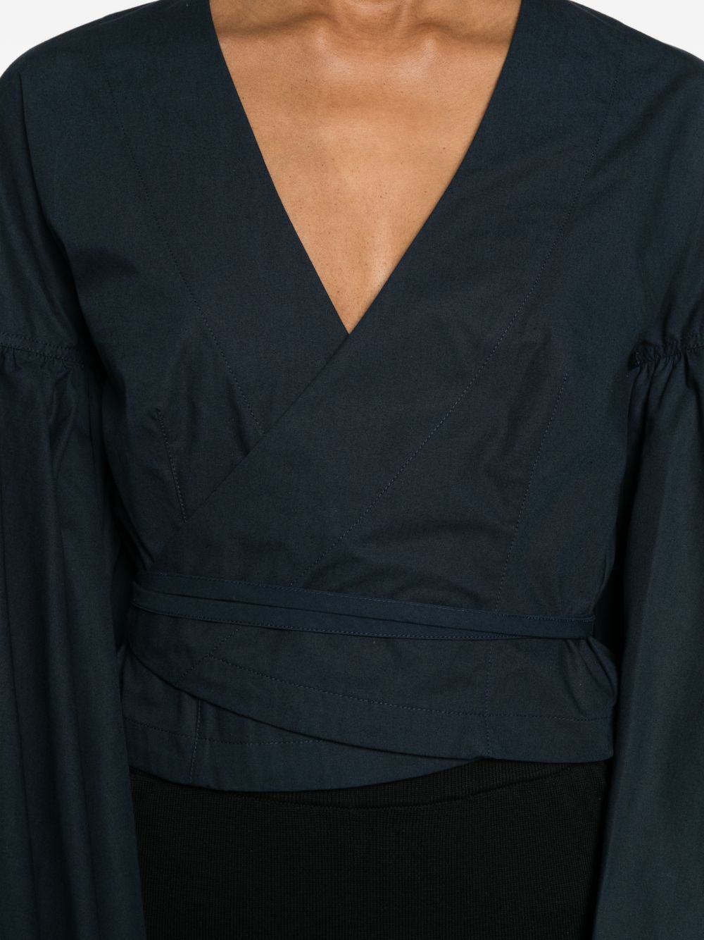 Jacquemus Top Blue Principal:cotton