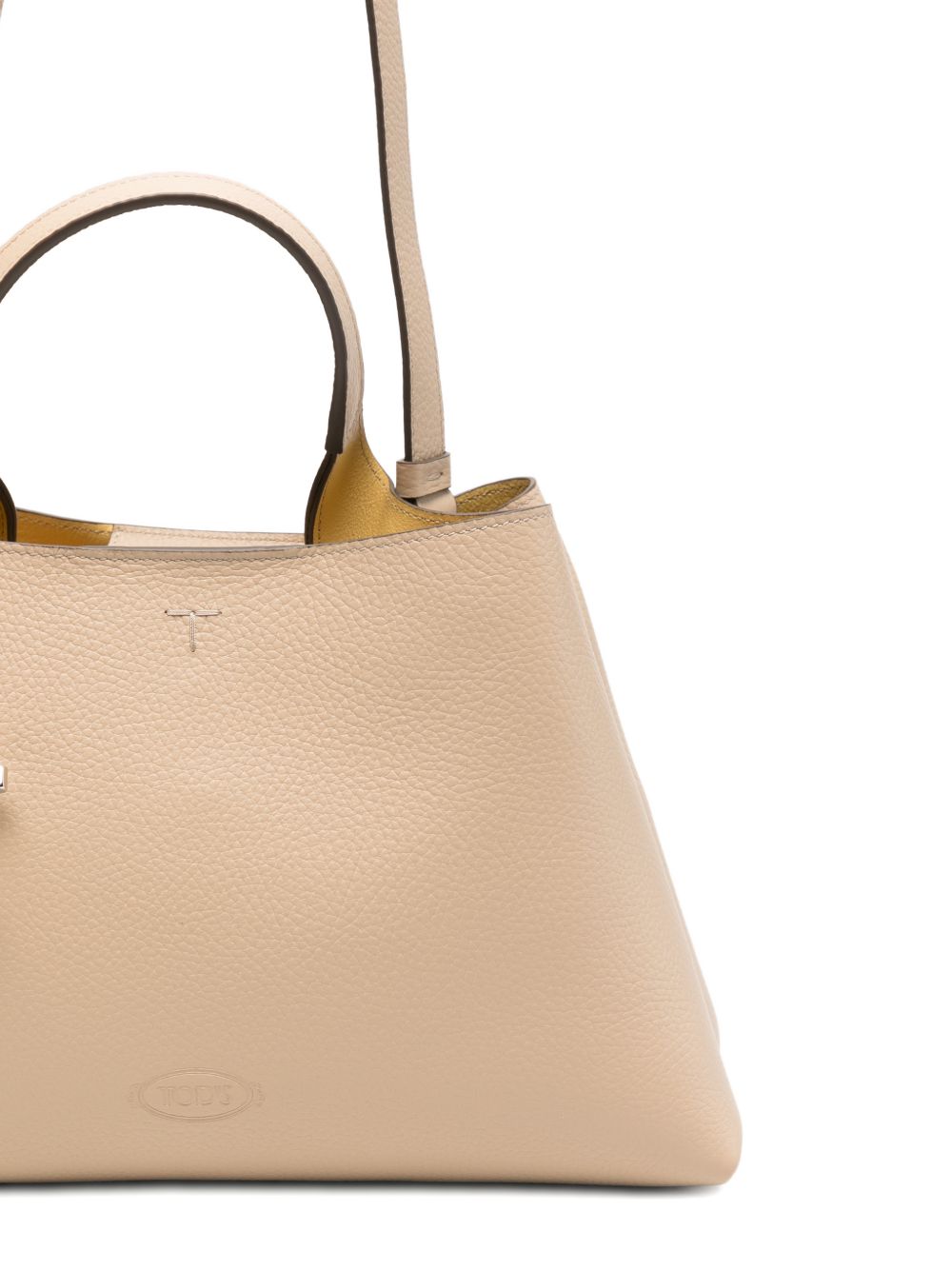 Tods Bags Beige Calf Leather