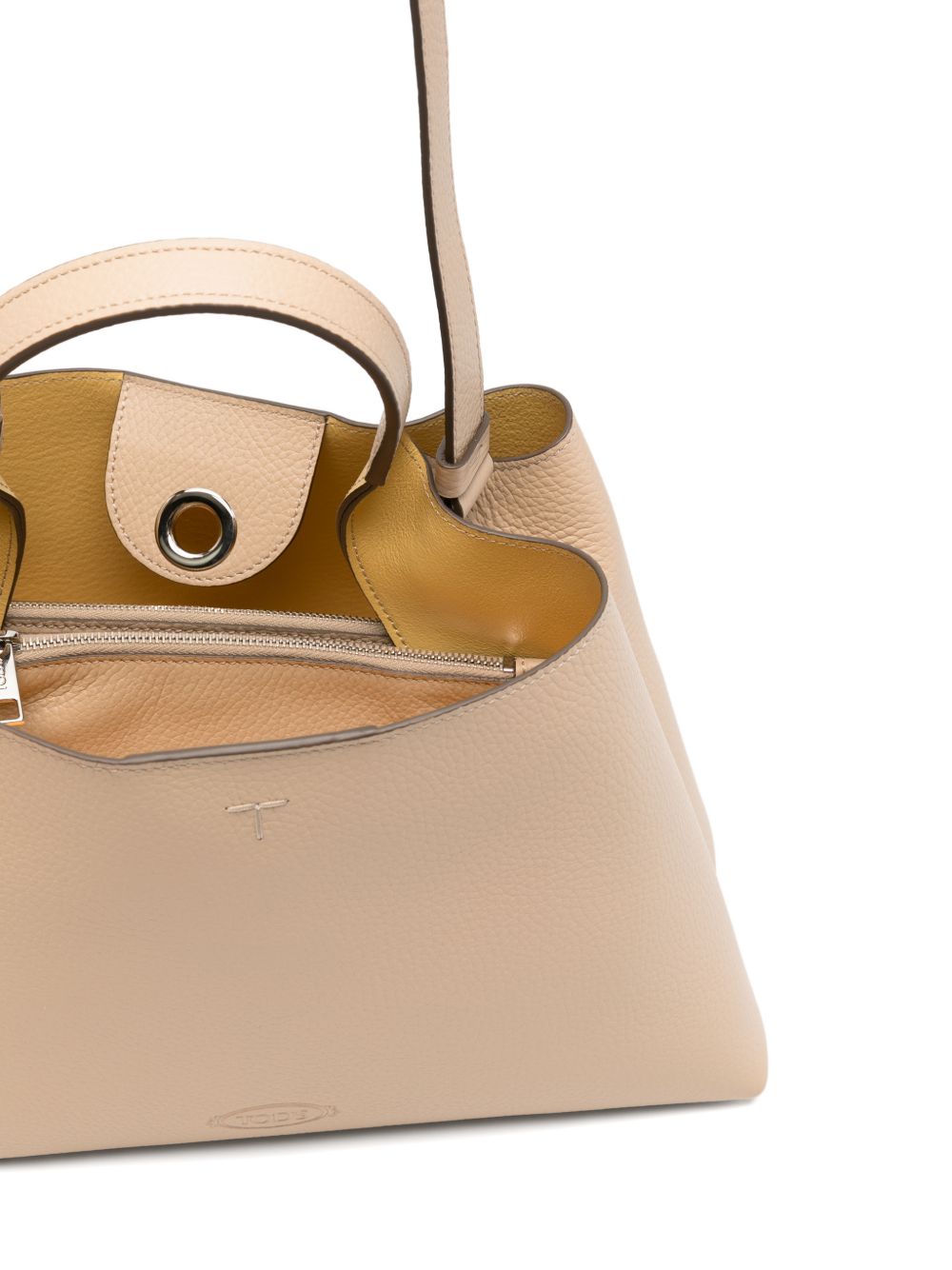 Tods Bags Beige Calf Leather