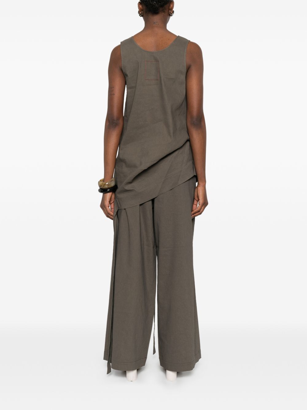 Uma Wang Top Grey Linen/flax