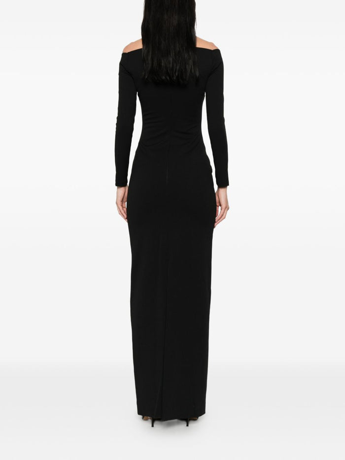 Solace London Dresses Nero Polyester