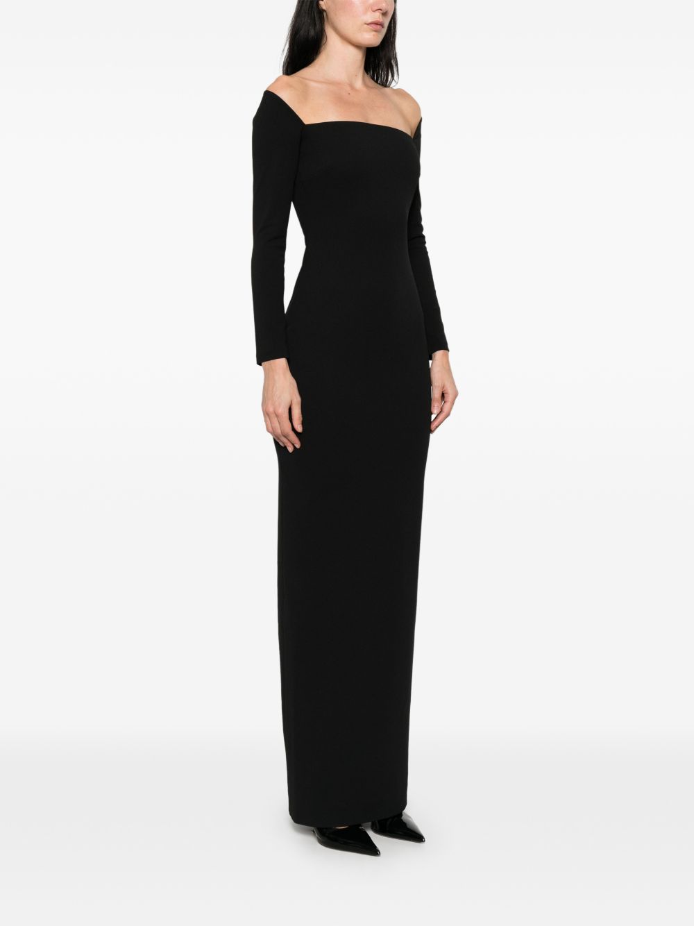 Solace London Dresses Nero Polyester