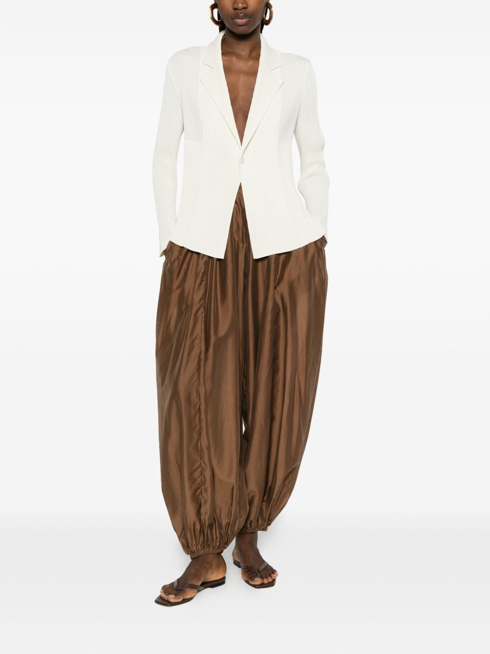 Issey Miyake Jackets Bianco Polyester