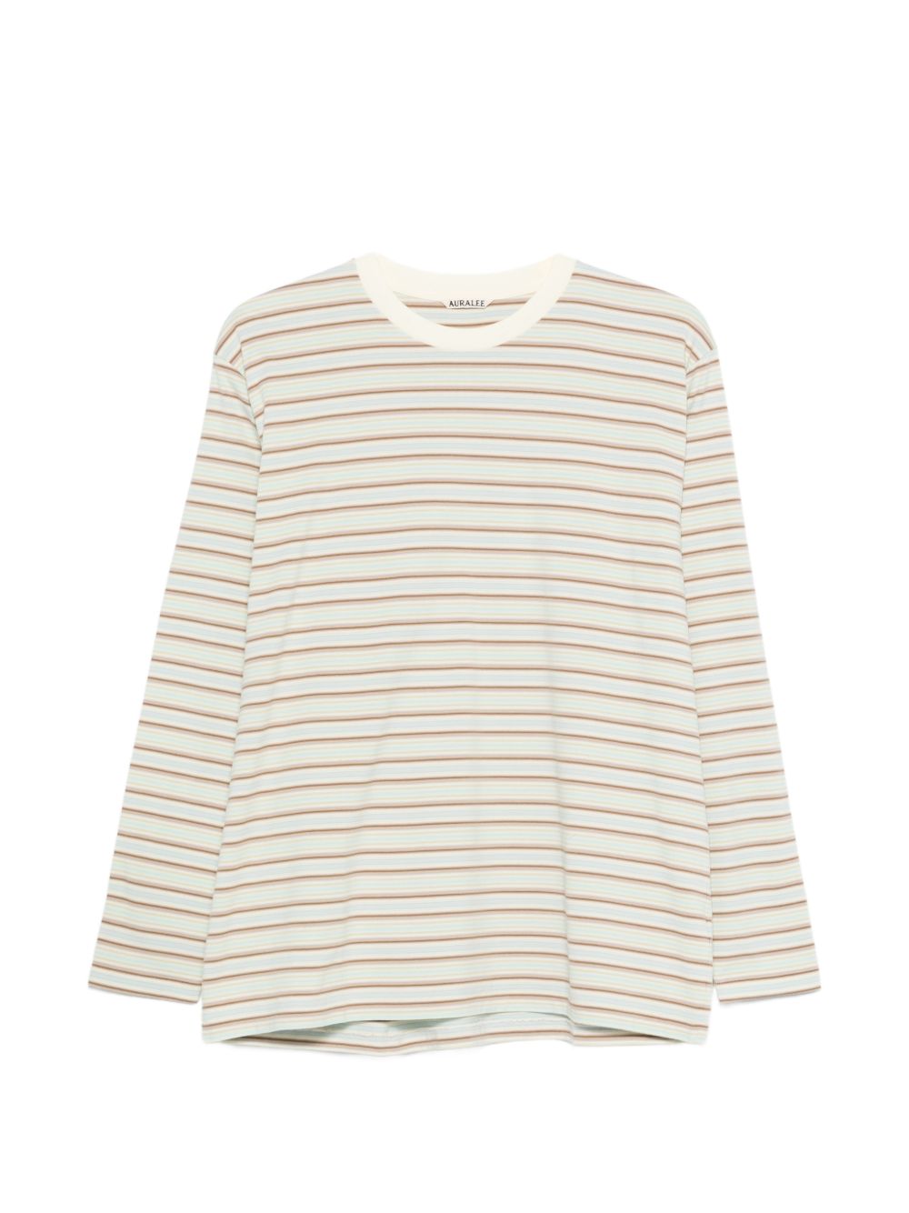 Auralee T-Shirts And Polos Green Cotton