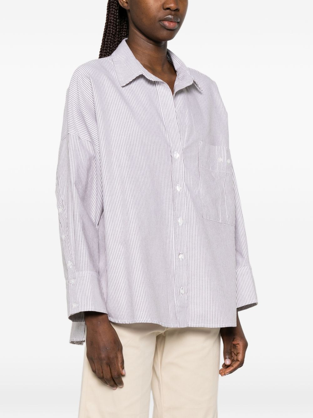 White Sand Shirts Black Natural (veg)->cotton100.0 %