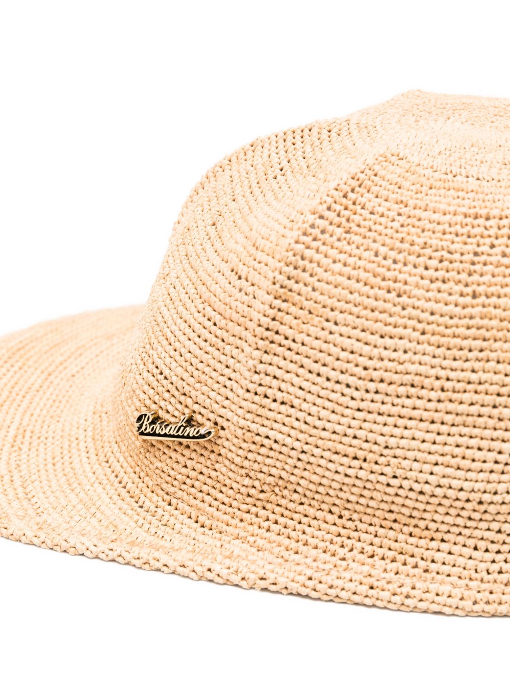 Borsalino Hats Beige Straw