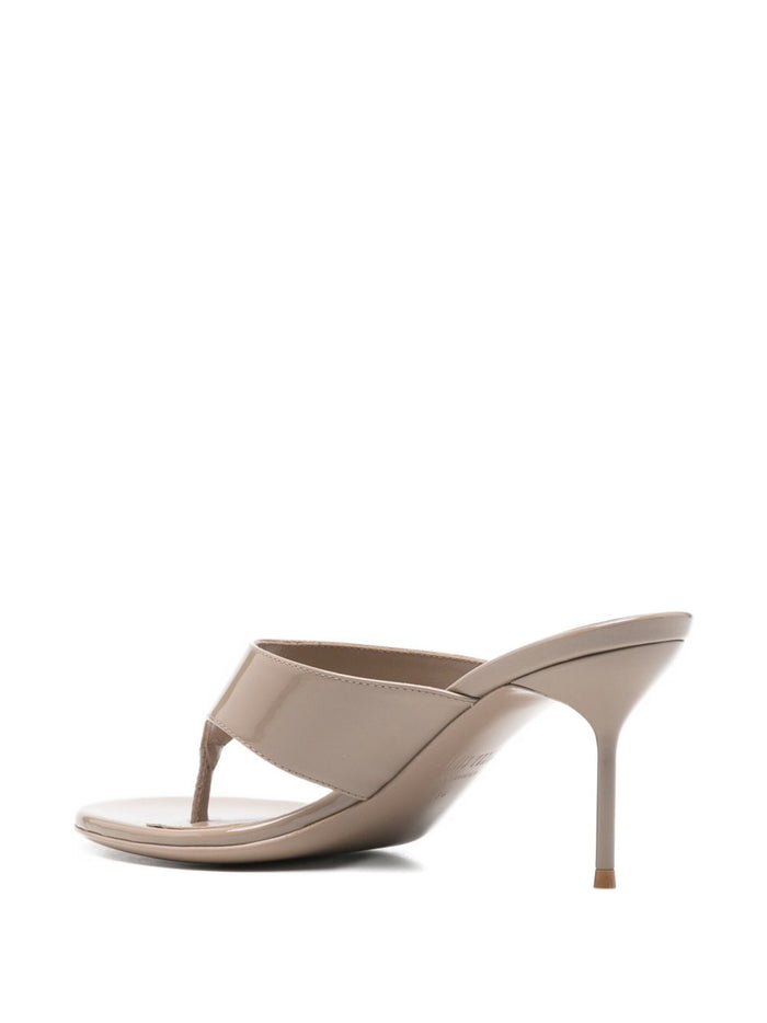 Paris Texas Sandals Tortora Calf Leather
