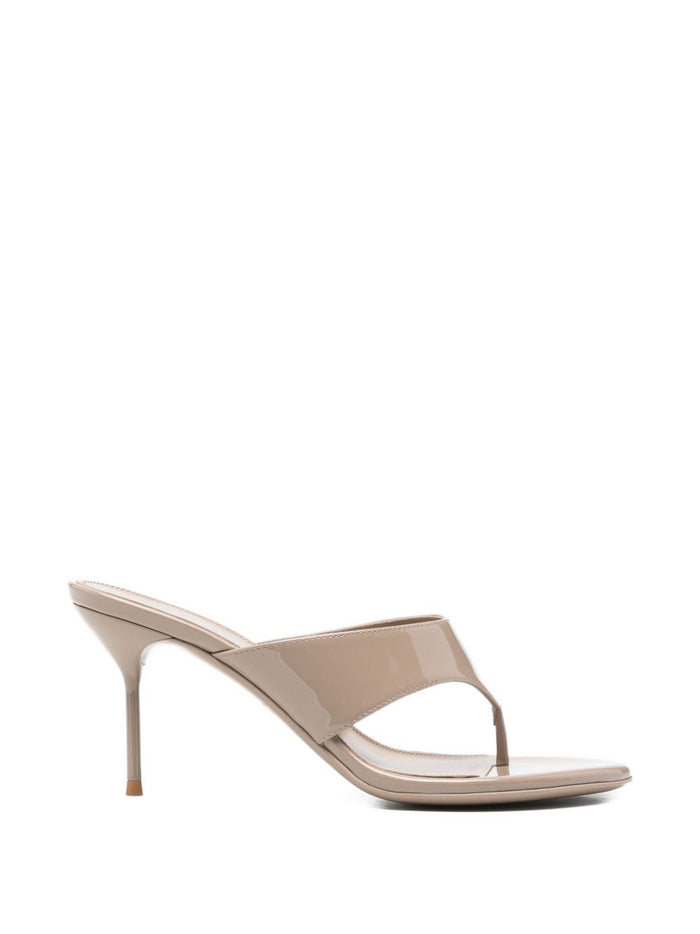Paris Texas Sandals Tortora Calf Leather