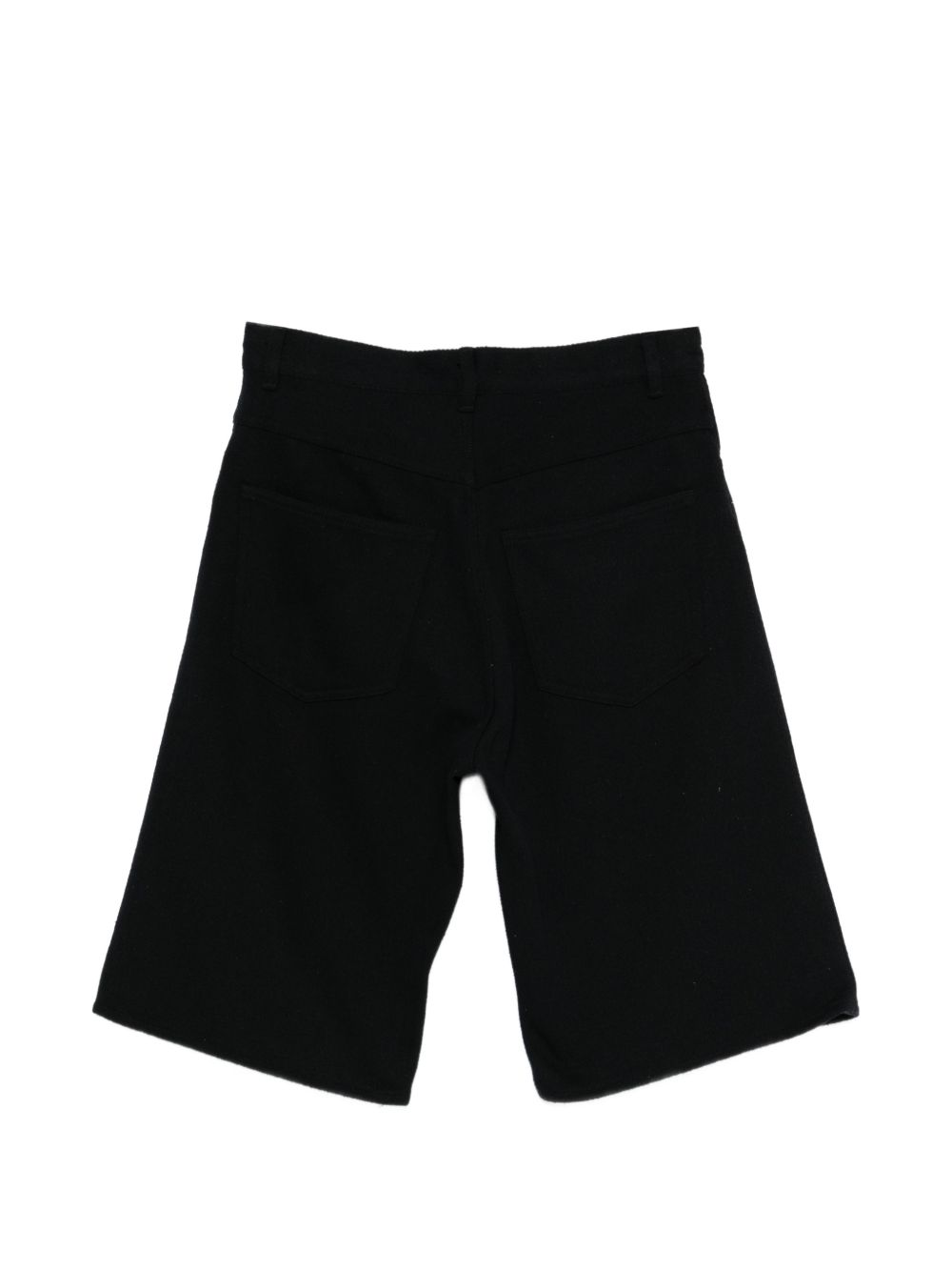 Auralee Shorts Black Silk
