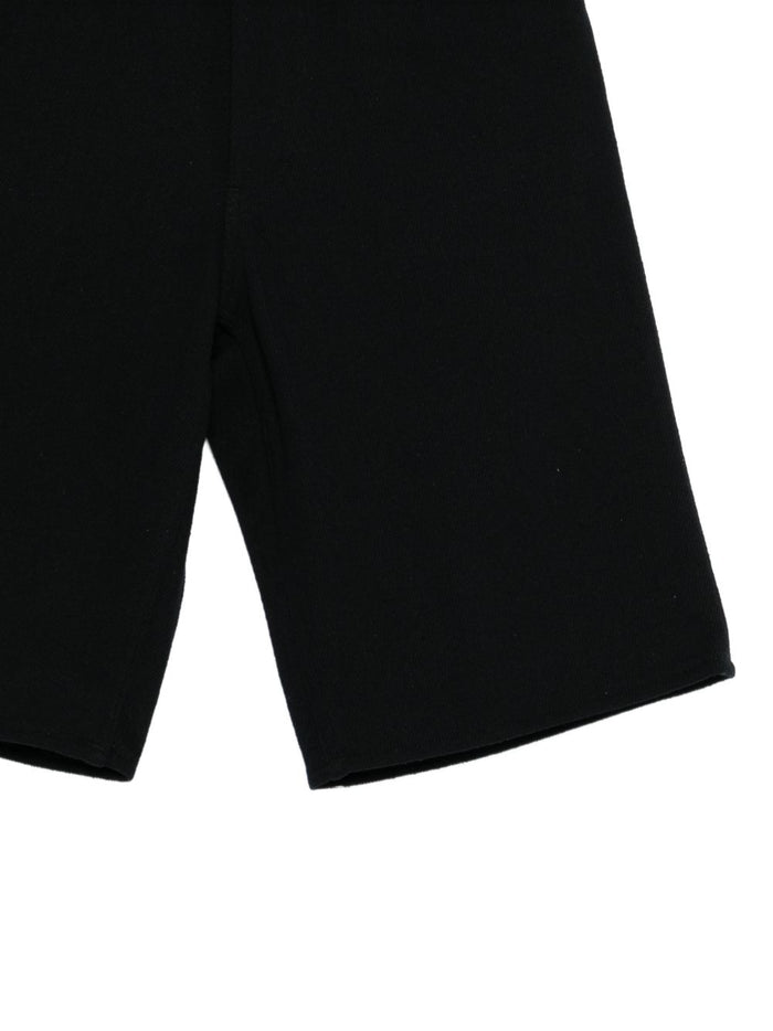 Auralee Shorts Black Silk