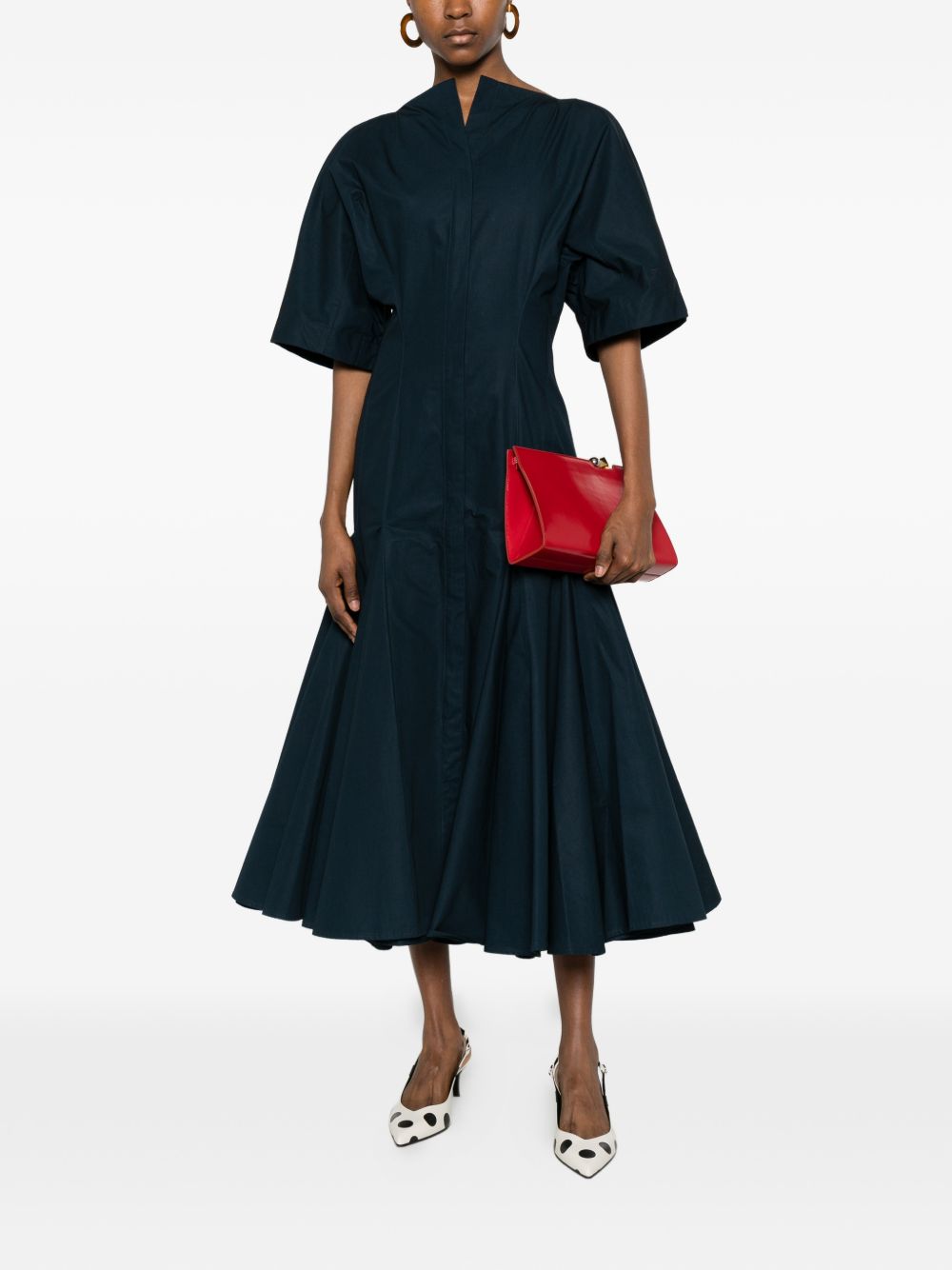 Jacquemus Dresses Blue Principal:cotton