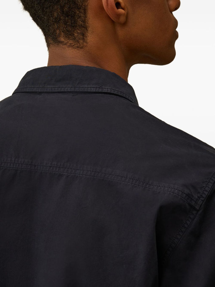 C.p.company Coats Blue Cotton