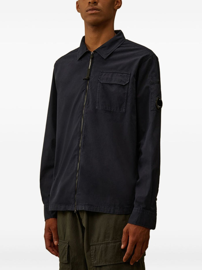 C.p.company Coats Blue Cotton