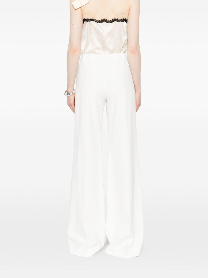 Ermanno Scervino Trousers Bianco Acetate