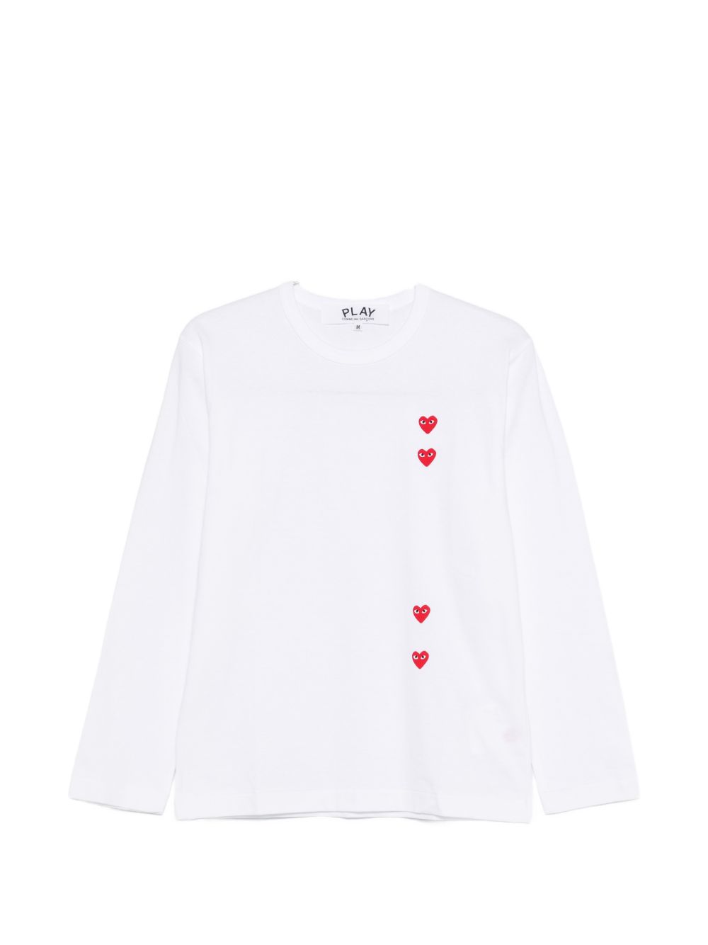 Comme Des Garcons T-Shirts And Polos White Natural (veg)->cotton100.0 %