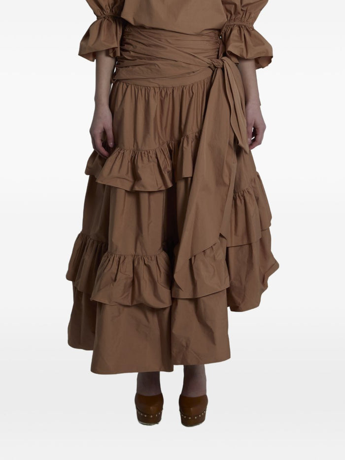 Chloè Skirts Marrone Chiaro