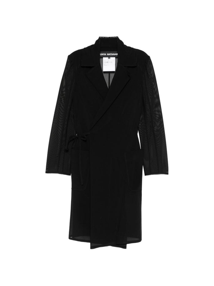 Junya Watanabe Coats Nero Polyester