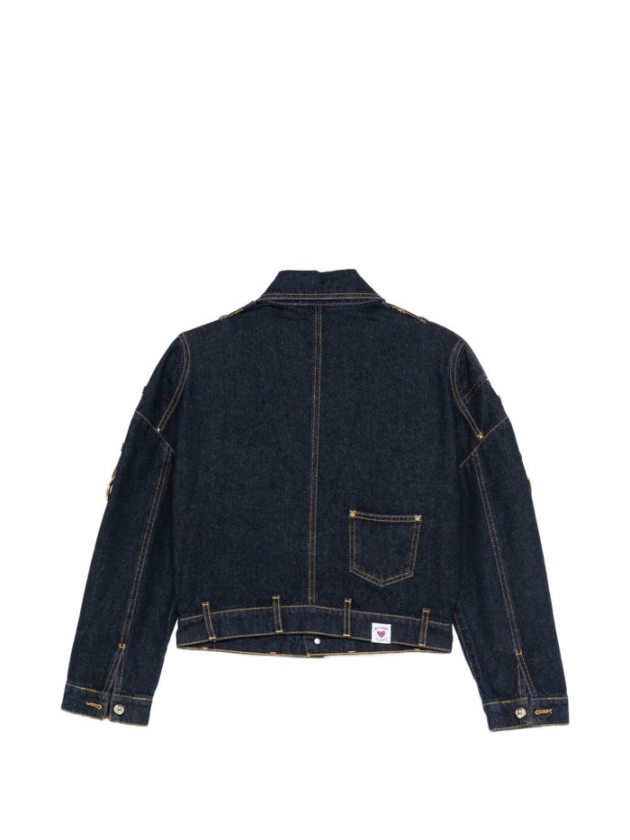 Alessandro Enriquez Coats Blu Cotton