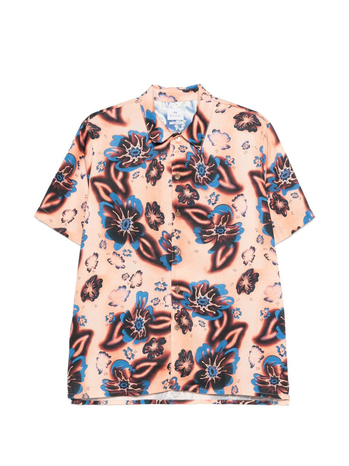 Paul Smith Shirts Beige Lyocell