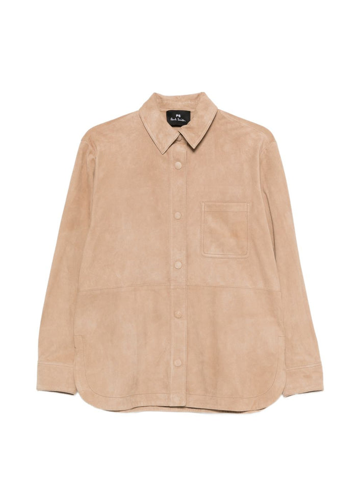Paul Smith Shirts Beige Goat Skin