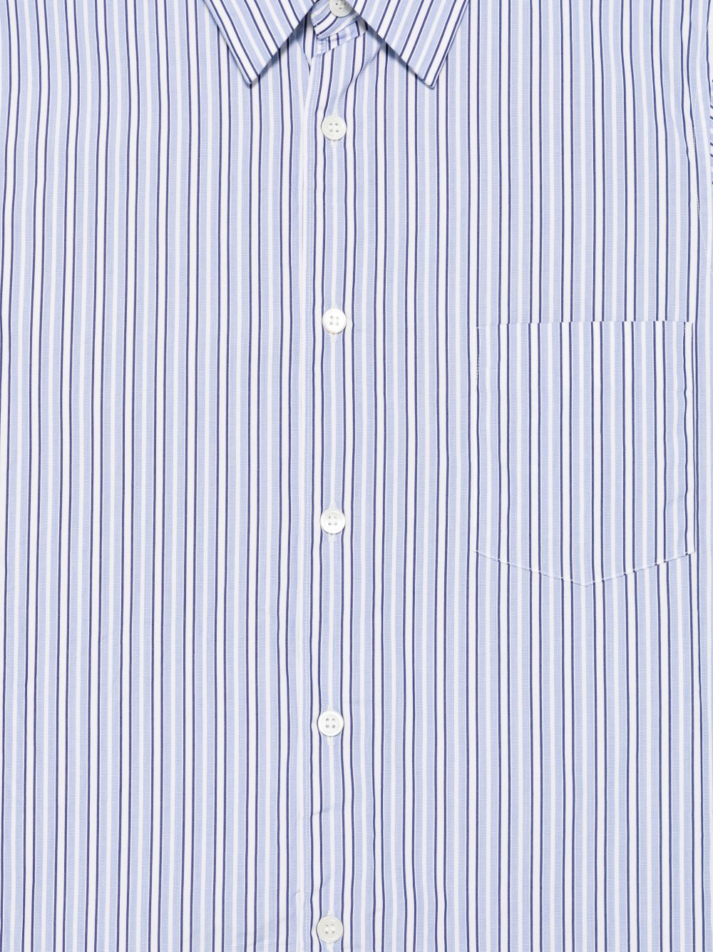 Comme Shirts Azzurro Cotton