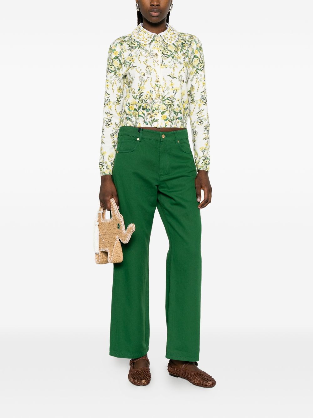 Alice + Olivia Sweaters Bianco Polyester