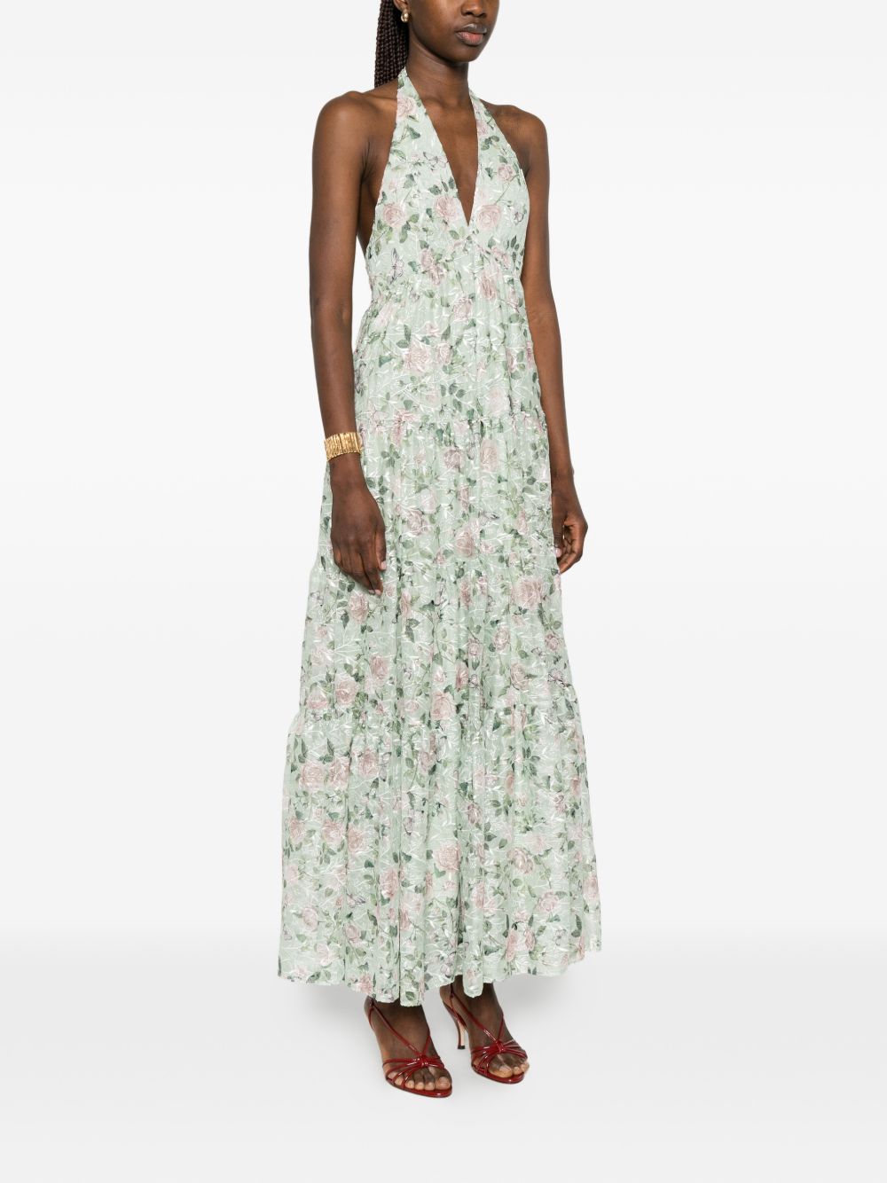 Alice + Olivia Dresses Verde Outer: Polyester