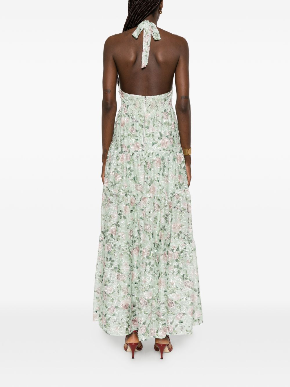 Alice + Olivia Dresses Verde Outer: Polyester