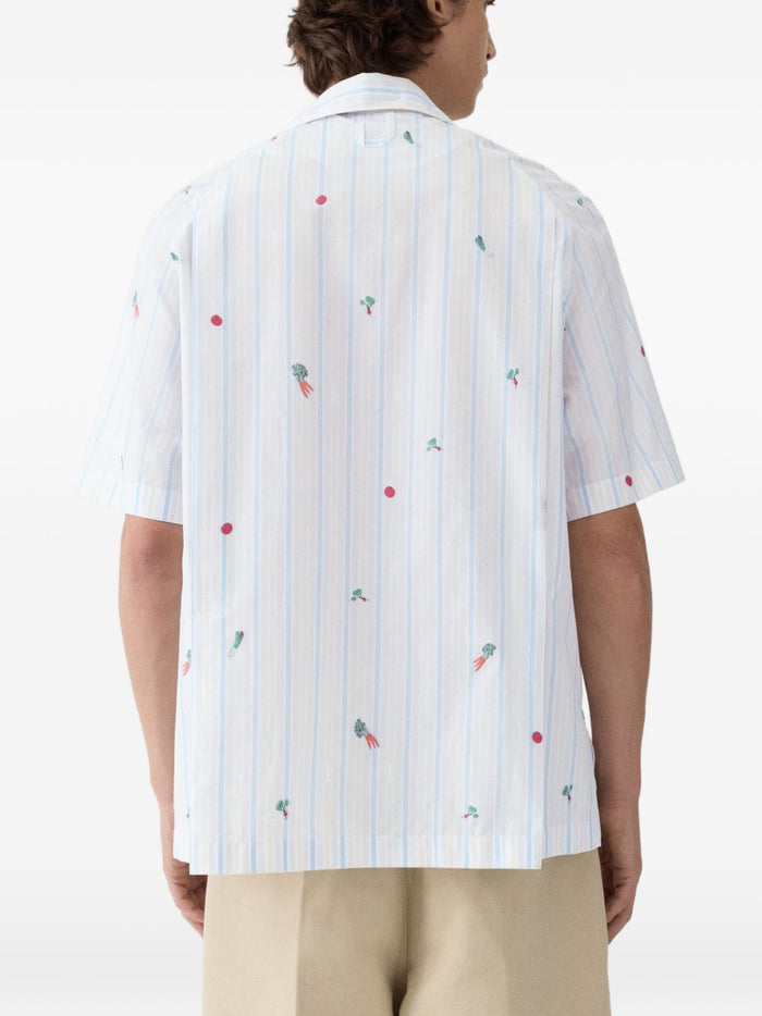 Jacquemus Shirts Bianco Principal:cotton