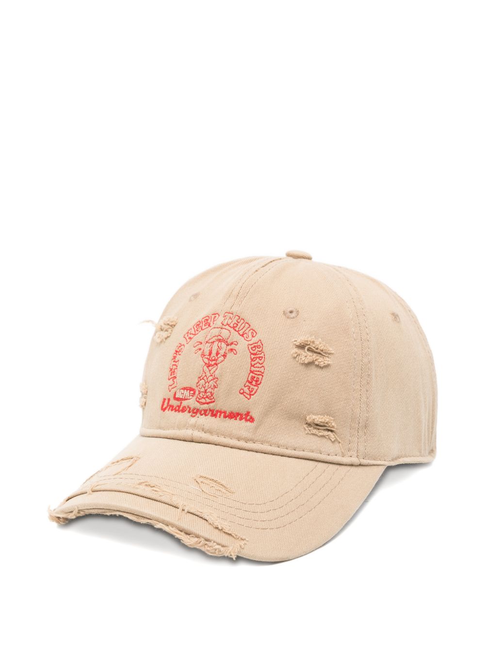 Front Street Hats Beige Cotton