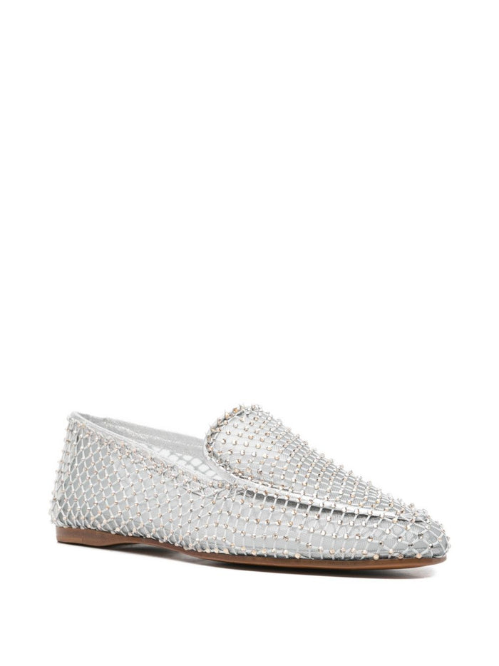 Forte Flat Shoes Grigio Leather