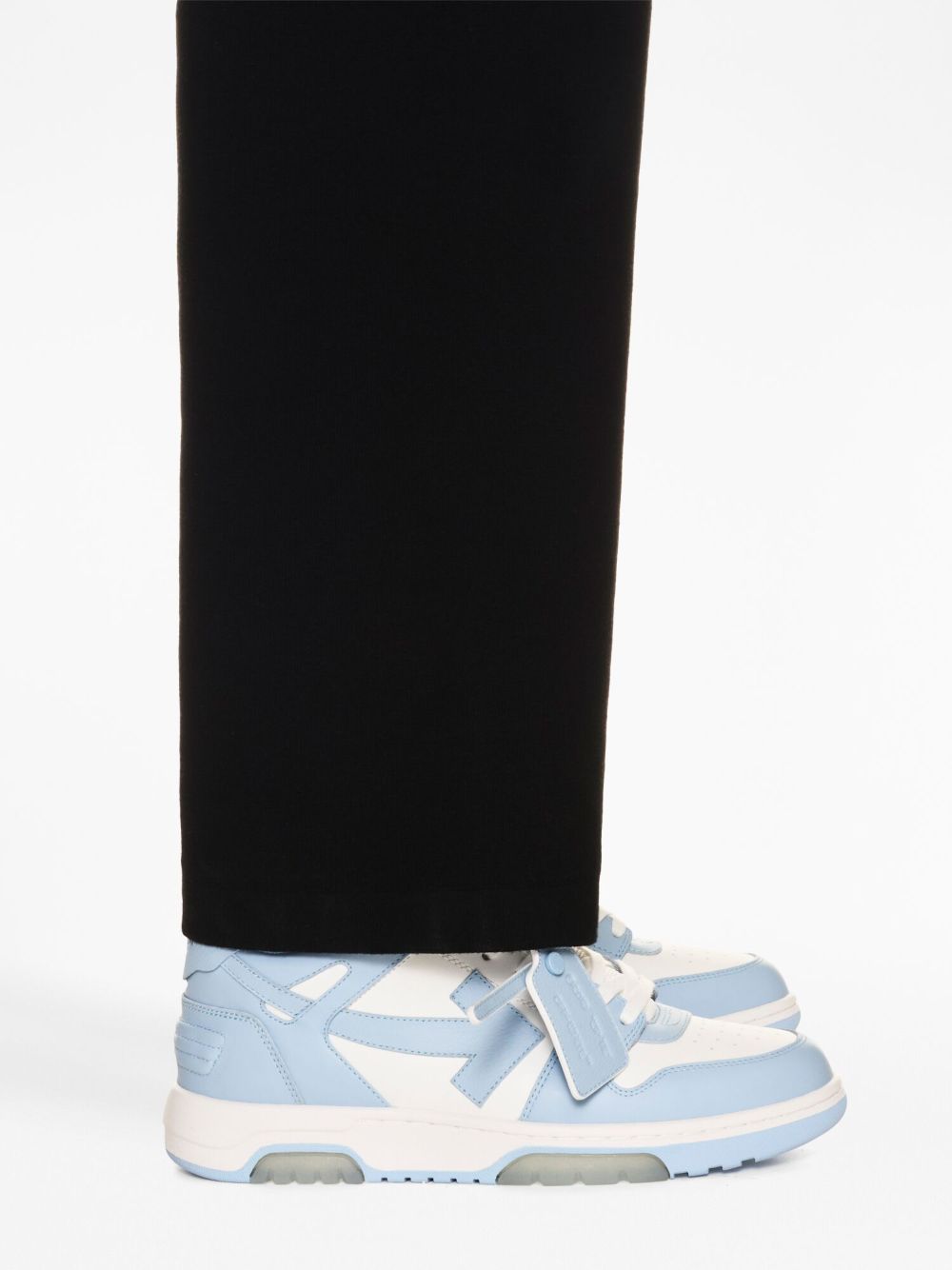 Off White Sneakers Azzurro Recycled Polyester