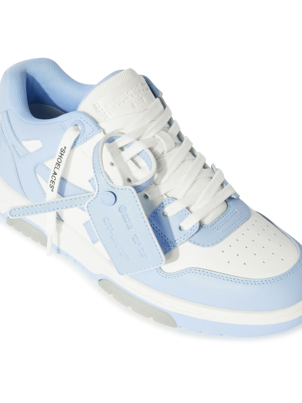 Off White Sneakers Azzurro Recycled Polyester