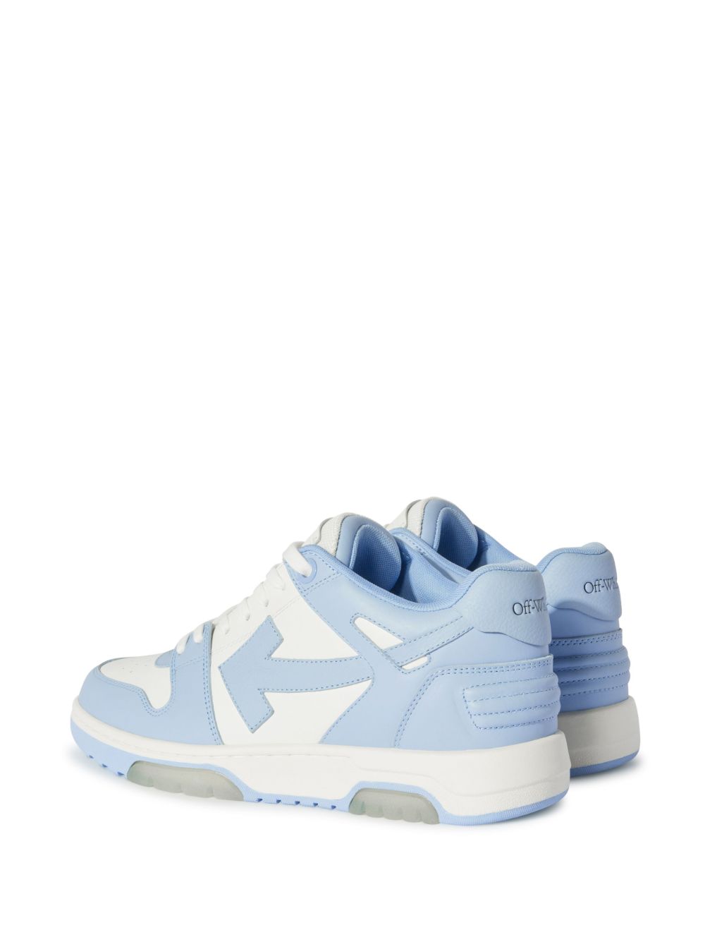 Off White Sneakers Azzurro Recycled Polyester