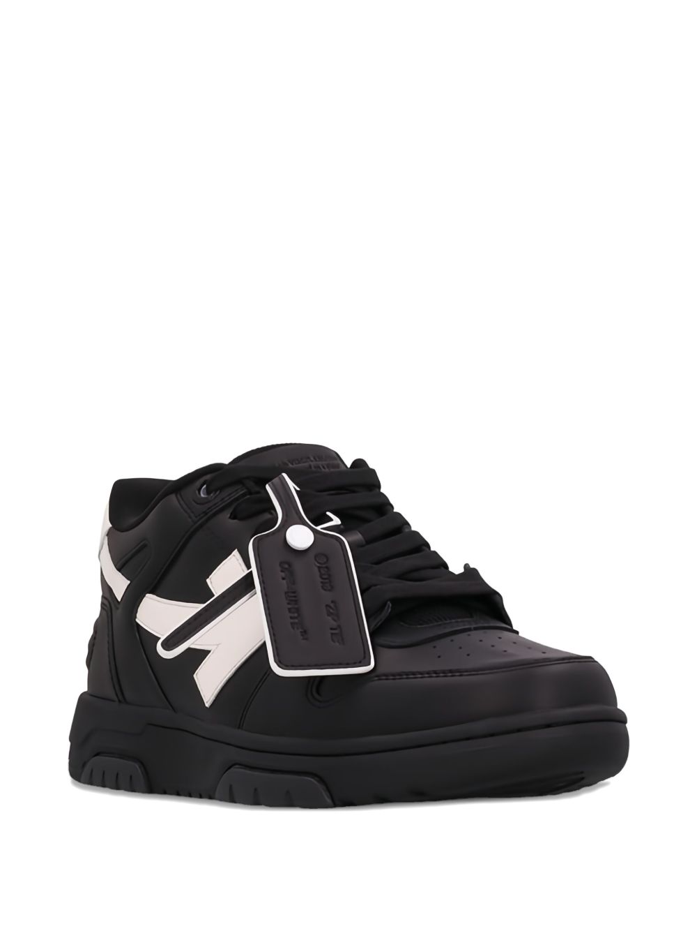 Off White Sneakers Nero Recycled Polyester