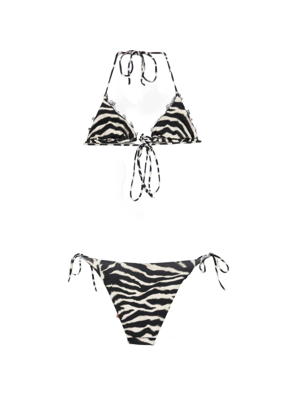 Ermanno Scervino Sea Clothing Zebrato Nylon Elastane