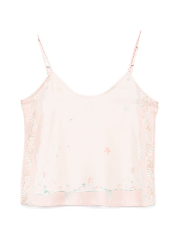 Forte Top Rosa Silk